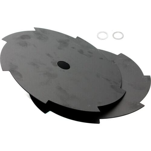 10" 8 Tooth Brushcutter Blade For Stihl Husqvarna Echo Ryobi Homelite Troy-Bilt Bolens Yard Man MTD Oleo-Mac Efco Shindaiwa