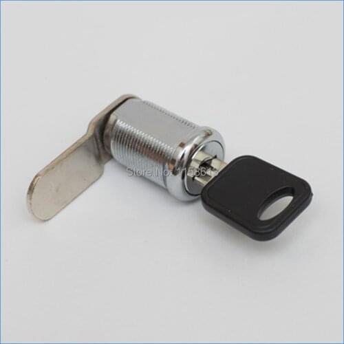 10 pieces 30mm chrome plated keyed alike cylinder showcase wardrobe postbox cam lock