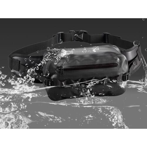 2020 fashion PU outdoor waterproof waist sport bag camping activity city walking running hiking river trekking