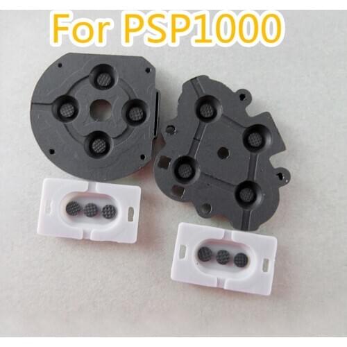 5sets Silicone Rubber Conductive Contact Button D-Pad Pads Repair For PSP1000 PSP 1000 Controller
