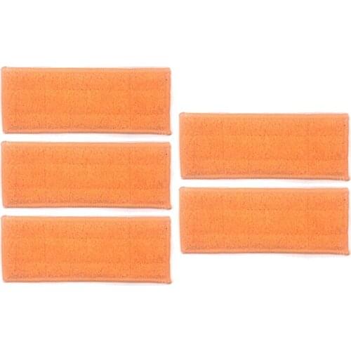 5 Pack Washable Mopping Pads Damp Sweeping Pads Replacement Suitable for IRobot Braava Jet 240 241 Cleaner Spare Parts