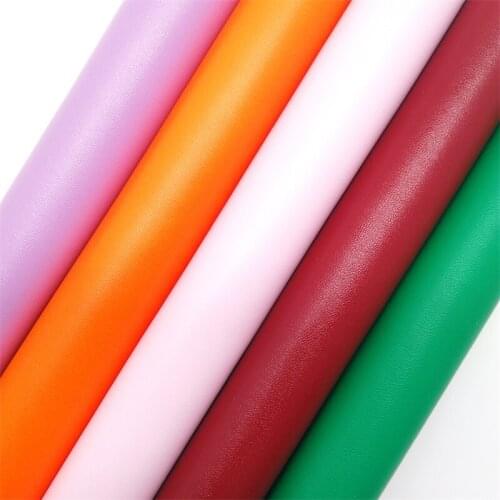 Amonglitter Wholesales Dropshipping Leather Supplier Smooth Soft Synthetic Leather Faux Fabric Vinyl Bows DIY 21X29CM MB076