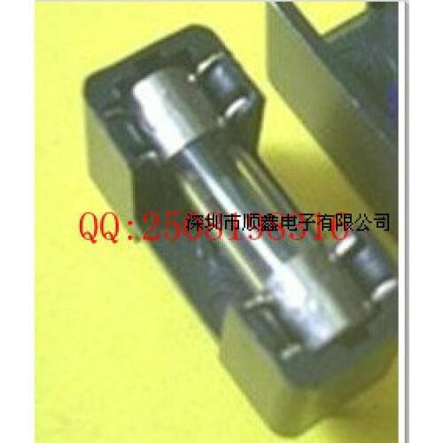 5 * 20MM fuse box fuse holder PCB insurance contracts cross- seat double deck double needle seat