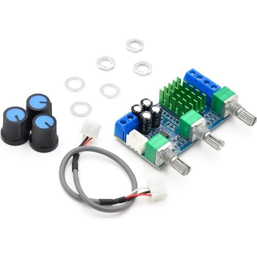 TPA3116D2 2x80W Digital Stereo DC12-24V Dual Track Module Electronic Durable High Power Amplifier Board Mini Easy Install Sound