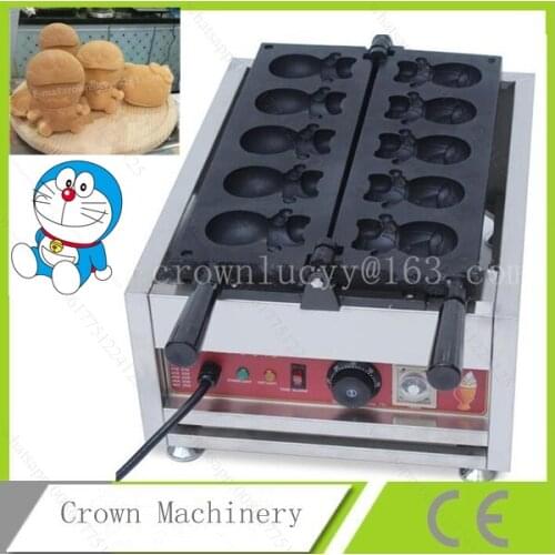 Electric Cartoon non stick Doraemon shape Waffle mold; Waffle iron;Waffle pan