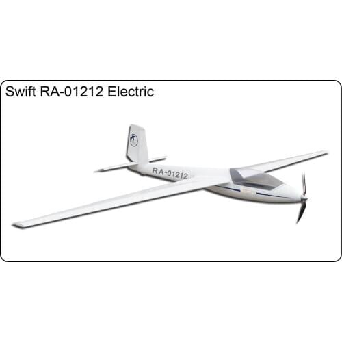 Flyfly Swift S-1 RA-01212 HB3139 Glider Aircraft Remote Controlled Model FF-B032 33