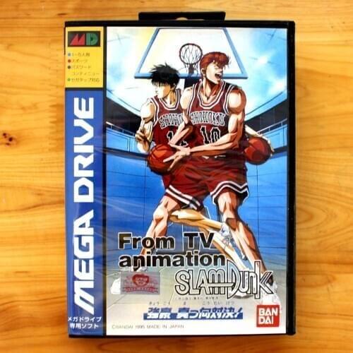 From Tv Animation 16 Bit SEGA MD Game Card With Retail Box For Sega Mega Drive For Genesis