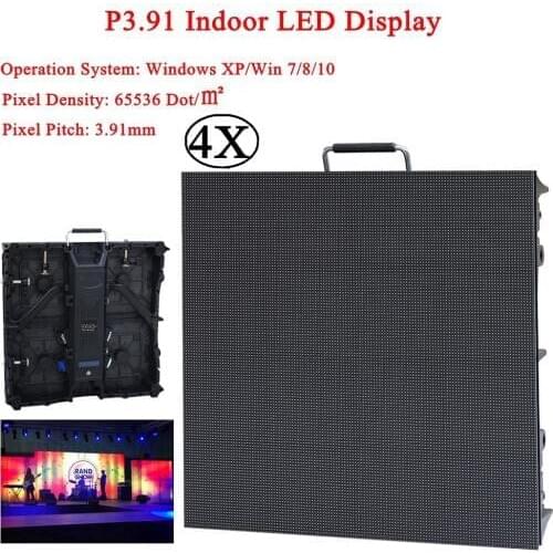 NEW HD Indoor LED Displays P3.91 LED Video Wall Stage Led Panel Voor Concert DJ 128X128 Screen Resolution SMD2020 LED Monitor