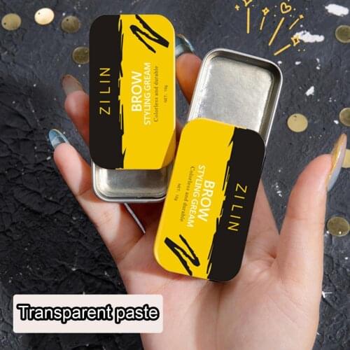 New High Quality Eyebrow Gel Brows Wax Waterproof Long-Lasting 3D Feathery Wild Brow Styling Soap For Eyebrows Womens Cosmetics