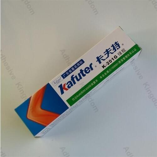 Wholesale 5pcs Kafuter 80g K-201G Industrial Adhesives screw-loose glue electronic positioning glue sealant green