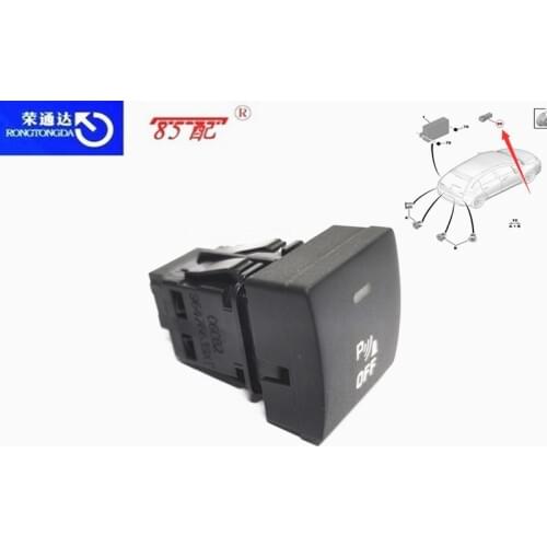 Parking Aid switch reverse radar switch 6590F3 96476639XT For Citroen C4 C4 Picasso Parking sensor switch Reversing radar sensor
