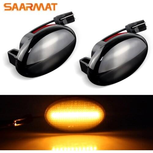 Flowing Water Blinkert mudguard indicator light for Mercedes-Benz Smart 450 & Benz W639 W168 W447 Side Marker Flashing Indicator