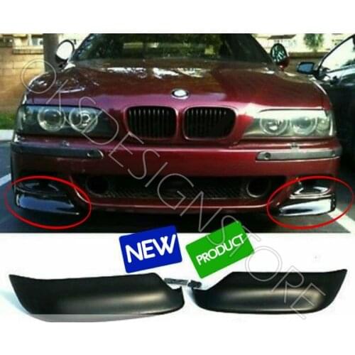 For BMW E39 M Tec 5 Series 1996 1997 1998 1999 2001 2002 2003 Front Bumper Lip Splitter Flap Corner