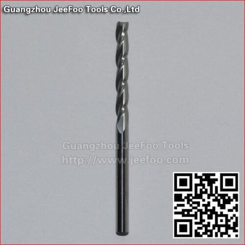 3.175*25 Three Flutes Spiral Engraving Cutters, Carbide Tool Bits for Carving Wood CNC Router Bits