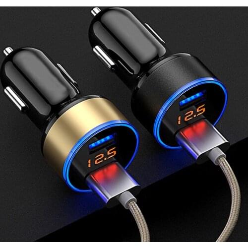 Stylish Mini Dual USB Dual Port Car Lighter Socket Charger Adapter Plug for Chevrolet Cruze TRAX Aveo Lova Sail EPICA Captiva