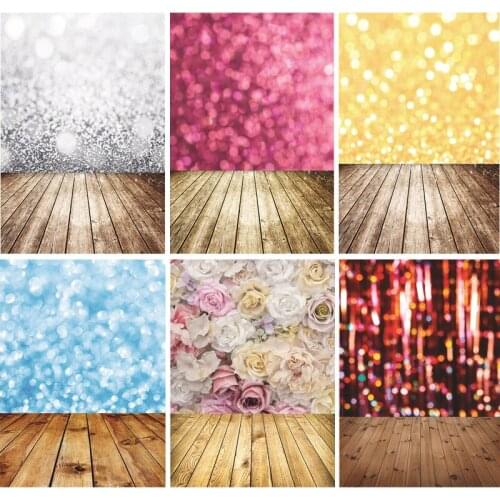 SHENGYONGBAO Vinyl Custom Photography Backdrops Prop Glitter Facula Light Spot Theme Photography Background HM20209-67