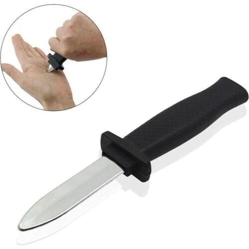 Telescopic Knife Trick Retractable Knife Dagger Plastic Retractable Knife Funny Prank Toy Kidding Gifts