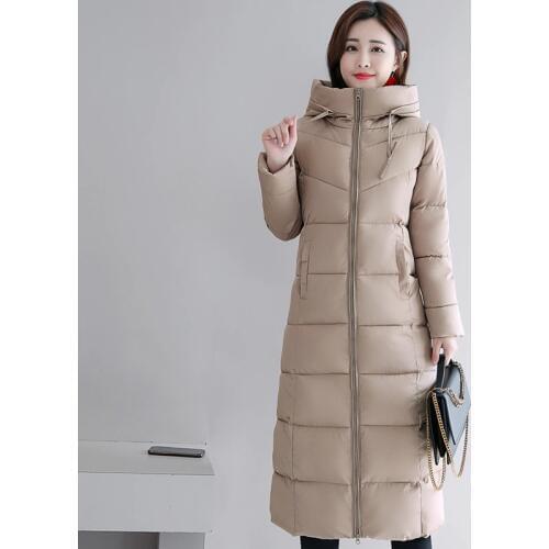 Stand Collar 2019 High Quality Warm Winter Jacket Women Outwear Winter Jackets Womens Female Snow Wear Coat Long Parka