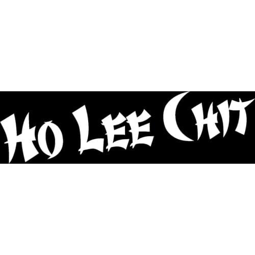 Ho Lee Chit Of Sticker Funny Dent Jdm Drift Personality Car Styling Vinyl Decal Lowered Race Car Window Jdm