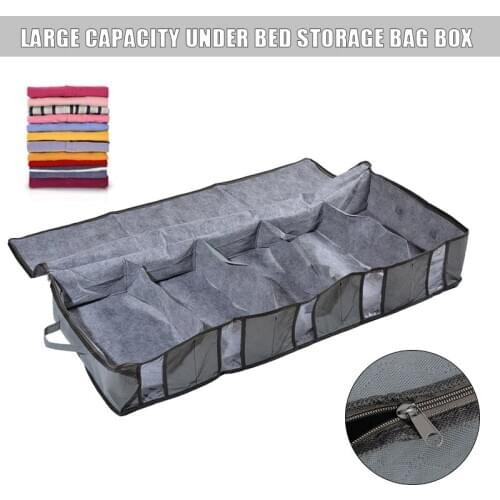 1Pcs Bed Bottom Storage Box Dustproof Moisture-proof Under Bed Bag Large Capacity Shoes Clothes Under Bed Bag Organizer