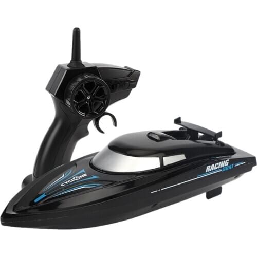 2.4Ghz 10KM/H Dual Motor High Speed Remote Control Boat Swimming Pool and Lake Remote Control Boat Outdoor Toy