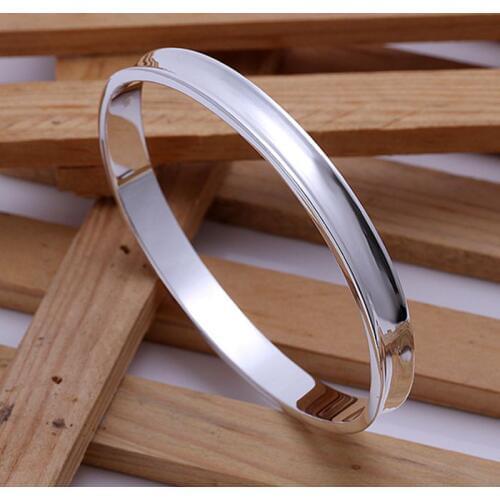 2015 New Silver plated Fashion Jewelry 1837 Closed Bracelets&Bangle,Wholesale SMTB026