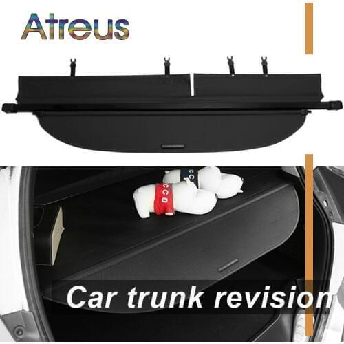 Atreus High Quality 1set Car Rear Trunk Security Shield Cargo Cover For Toyota RAV4 2014 2015 2016 2017 2018 Accessories