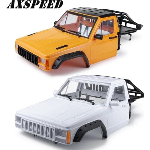 AXSPEED RC Car Body Shell Unassembled Kit 313/324mm Wheelbase for 1/10 Axial SCX10 II Redcat GEN 8 Scout II TRX4 RC Car Parts