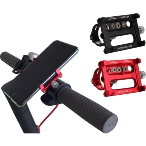 Electric Scooter Phone Holder For Xiaomi Mijia M365 M187 Bird Spin Scooter Bike Alloy Phone GPS Durable Anti-Slip Phone Stand