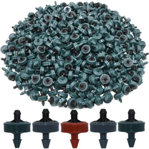 KESLA 50PCS 2L/4L/8L Pressure Compensating Drip Irrigation Dripper Emitter Garden Watering Regulator Sprinkler for Greenhouse