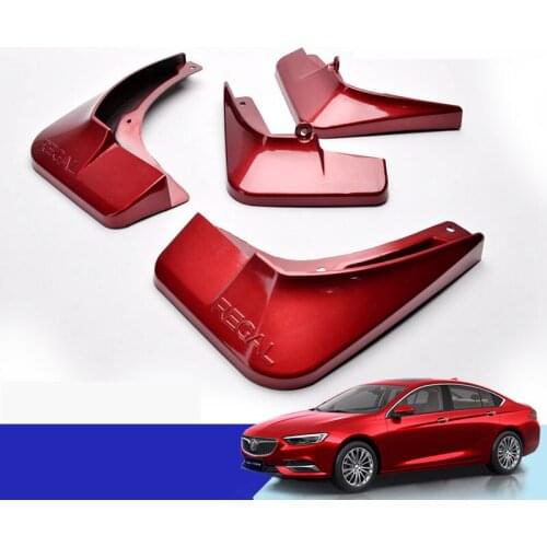 Paint fender mudguard modified exterior front and rear wheel soft plastic file mud tile Accessories for BUICK verano 2015-2018