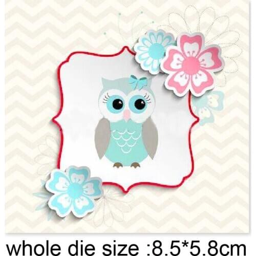 Metal Cutting Dies Stencils cute owl 2020 New Craft Die Cut for DIY Scrapbooking Album Paper Card