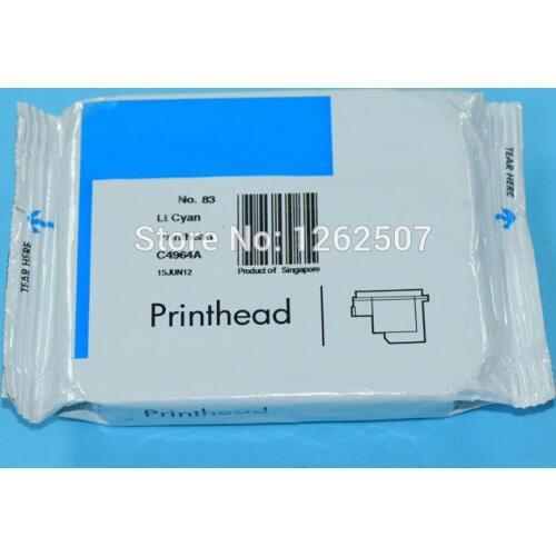 C4964A HP83 LC Light Cyan Original Print Head For hp 83 Printhead For HP Designjet 5000 5500 5500PS Large Format Plotter head
