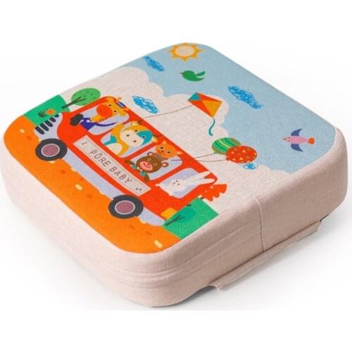 Portable Cartoon Animal High Chair Pad Booster Dining Room Detachable Sponge Increasing Seat Cushion Safety Buckle for Kids hot