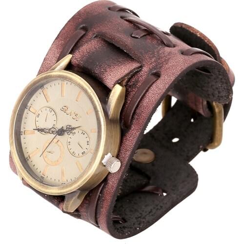 QIANZHIYUXIU Wide Bracelets