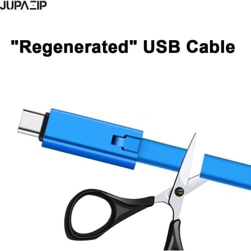 Regenerate Micro USB Cable Repairable USB Type C Cable Reused Fast Charger For iPhone12 11 7 Cord XS Max Redmi Note 7 Mi9 Wire