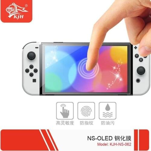 For Nintendo Switch OLED Glass Film Screen Protection Film Switch OLED Game Console Film Anti Fingerprint Screen Protection Film