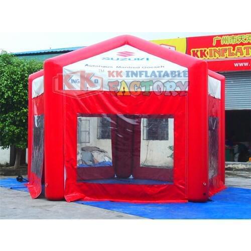 0.6mm PVC Tarpaulin Outdoor Advertising Inflatable Tent For Camping Use