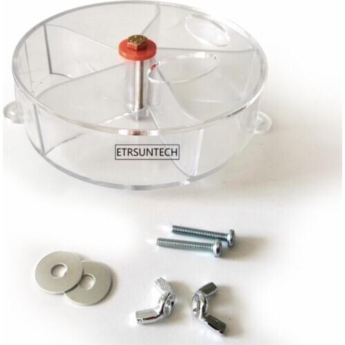 50pcs Parrot Foraging Toys Device Bird Bite Toy Wheel Shape Rotatable Birds Puzzle Feeding Food Box