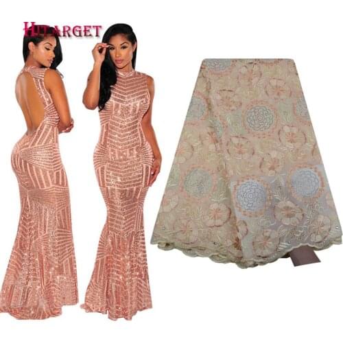 African Dresses for Women with Lace Fabric Sexy Noble Fishtail Evening Dress African Party/wedding Lace Dress Customized WY2278