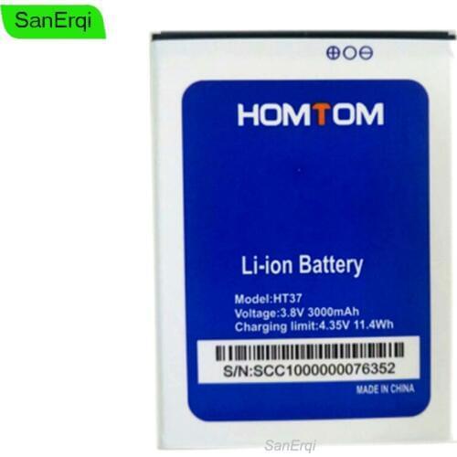 For Homtom HT37 Battery High Quality 3000 mAh for Homtom HT37 Pro Batterie Bateria