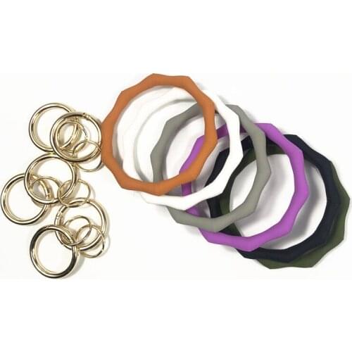 Bag Accessary Key Chain Drops Tear Round Shape