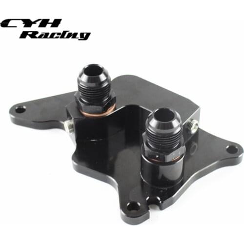 Aluminum AN10 Oil Filter Cooler Sandwich Plate Adapter kits For MINI COOPER S R56