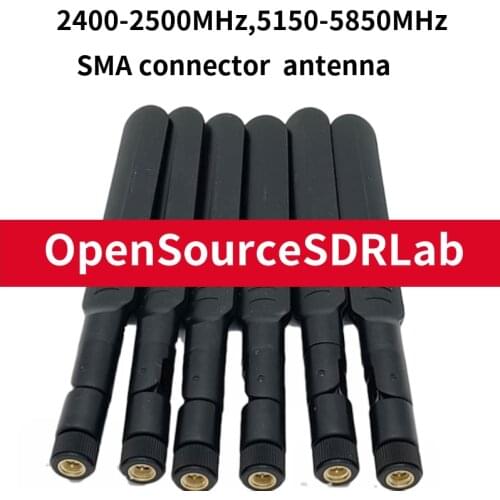 2400MHz-2500MHz 5150MHz-5850MHz SMA Antenna for HackRF One