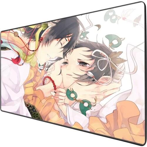 XGZHot selling oversized mouse pad Japanese anime mouse pad non-slip natural rubber band lock edge gaming table pad keyboard pad