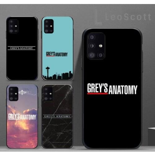 Greys anatomy Phone Case For Samsung A40 A50 A51 A71 A20E A20S S8 S9 S10 S20 Plus note 20 ultra 4G 5G