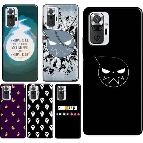 Soul Eater Symbol Case For Xiaomi Redmi Note 9 Pro 7 8 8T 9S Note 10 Pro Cover For Redmi 9 9T 9C 9A 8A 7A