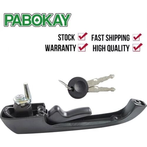 FOR VW LT DOOR HANDLE FRONT LEFT RIGHT 281-363 BLACK 251837205B WITH 2 KEYS 251837205H 113837205MS