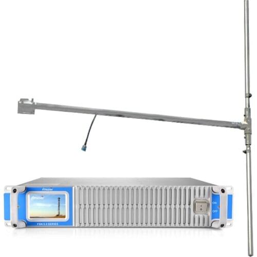FMT-150T 100W 150W Radio broadcasting FM Transmitter Studio on air RDS + DP100 Dipole Antenna + coaxial cable