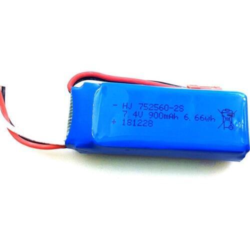 7.4v 900mah Lipo Battery For Xk X520 Airplane Spare Parts Accessories Xk X520 Battery Xk X520 PARTS